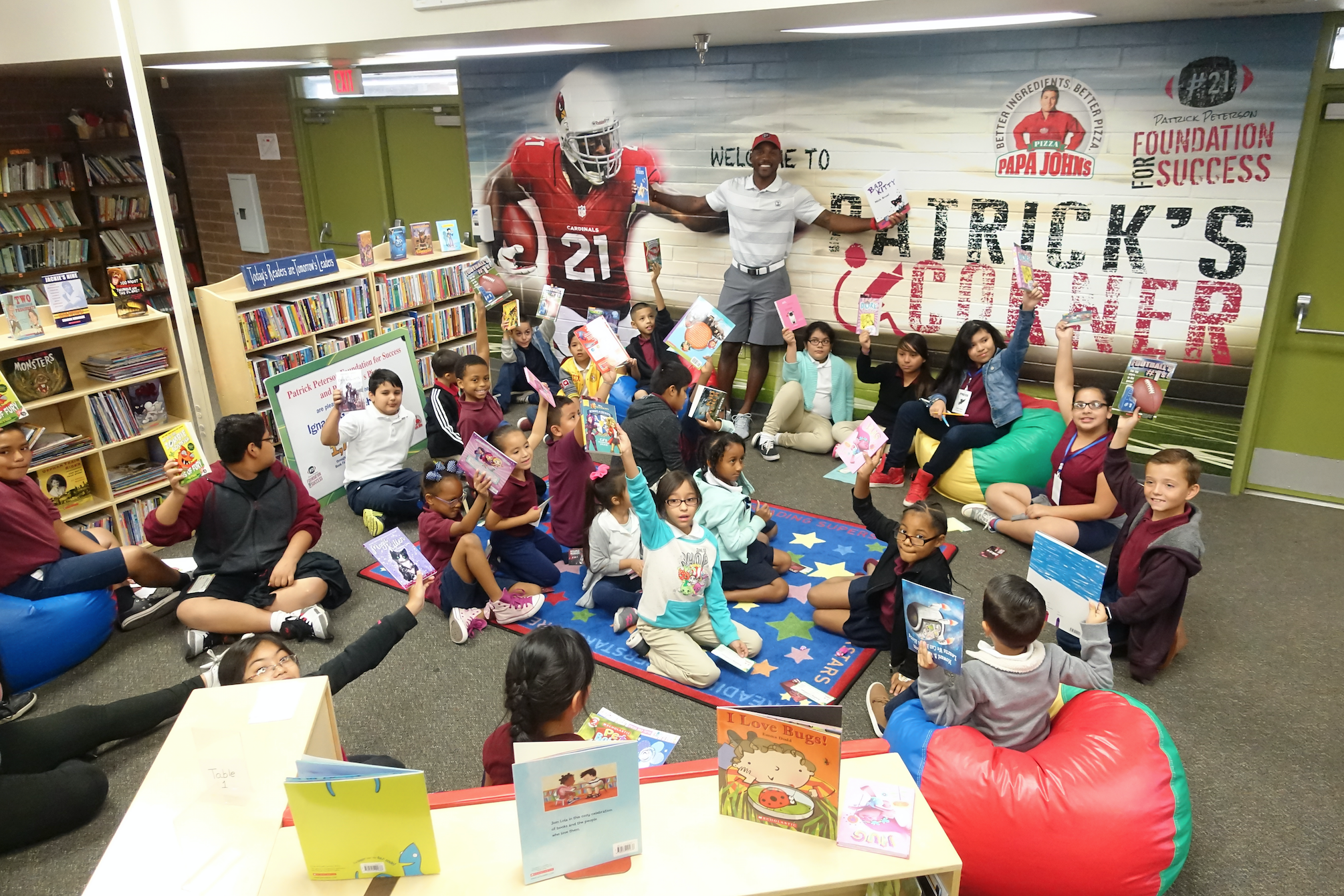 Patrick Peterson's Foundation For Success, patrick peterson, prolanthropy