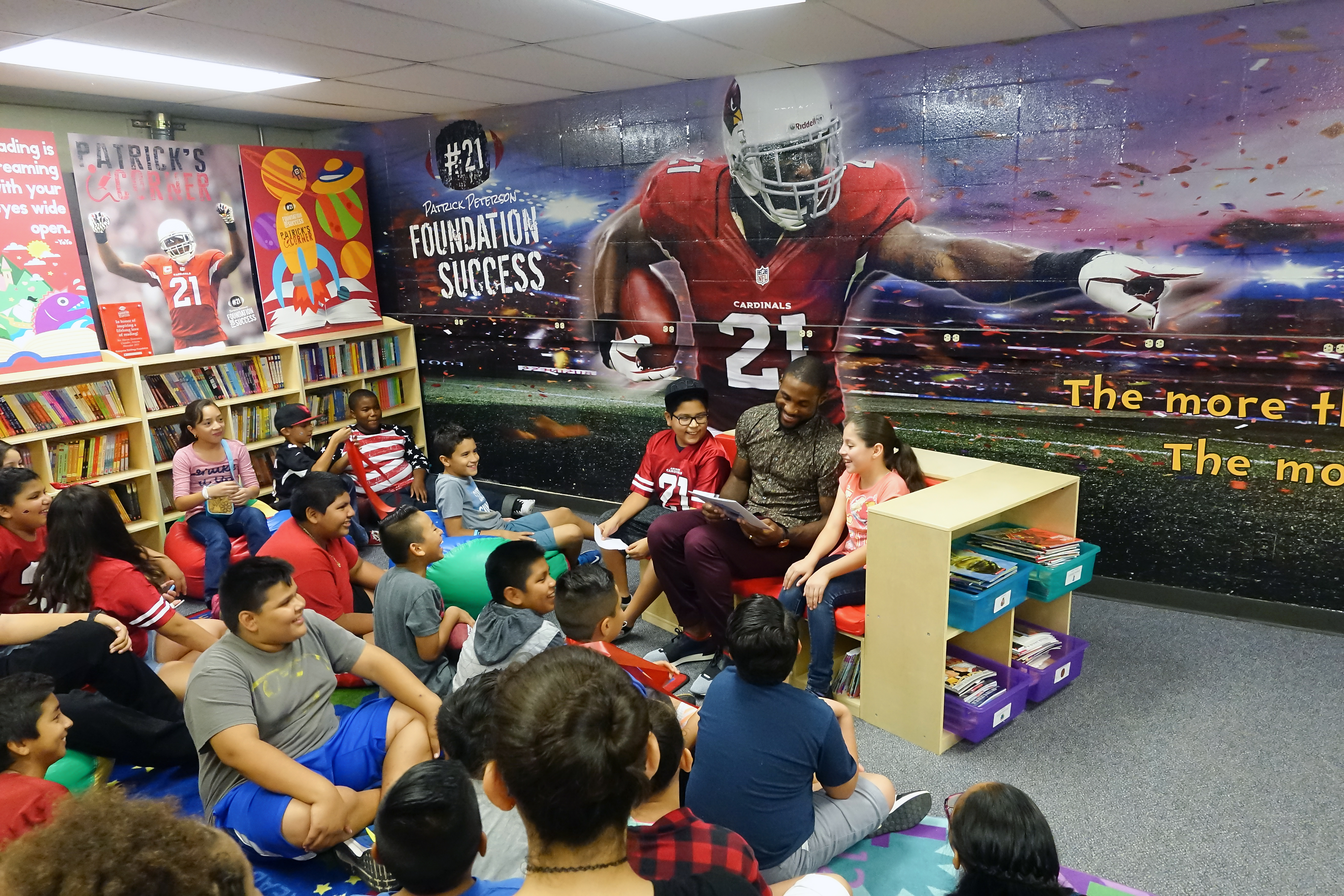Patrick Peterson's Foundation For Success, patrick peterson, prolanthropy
