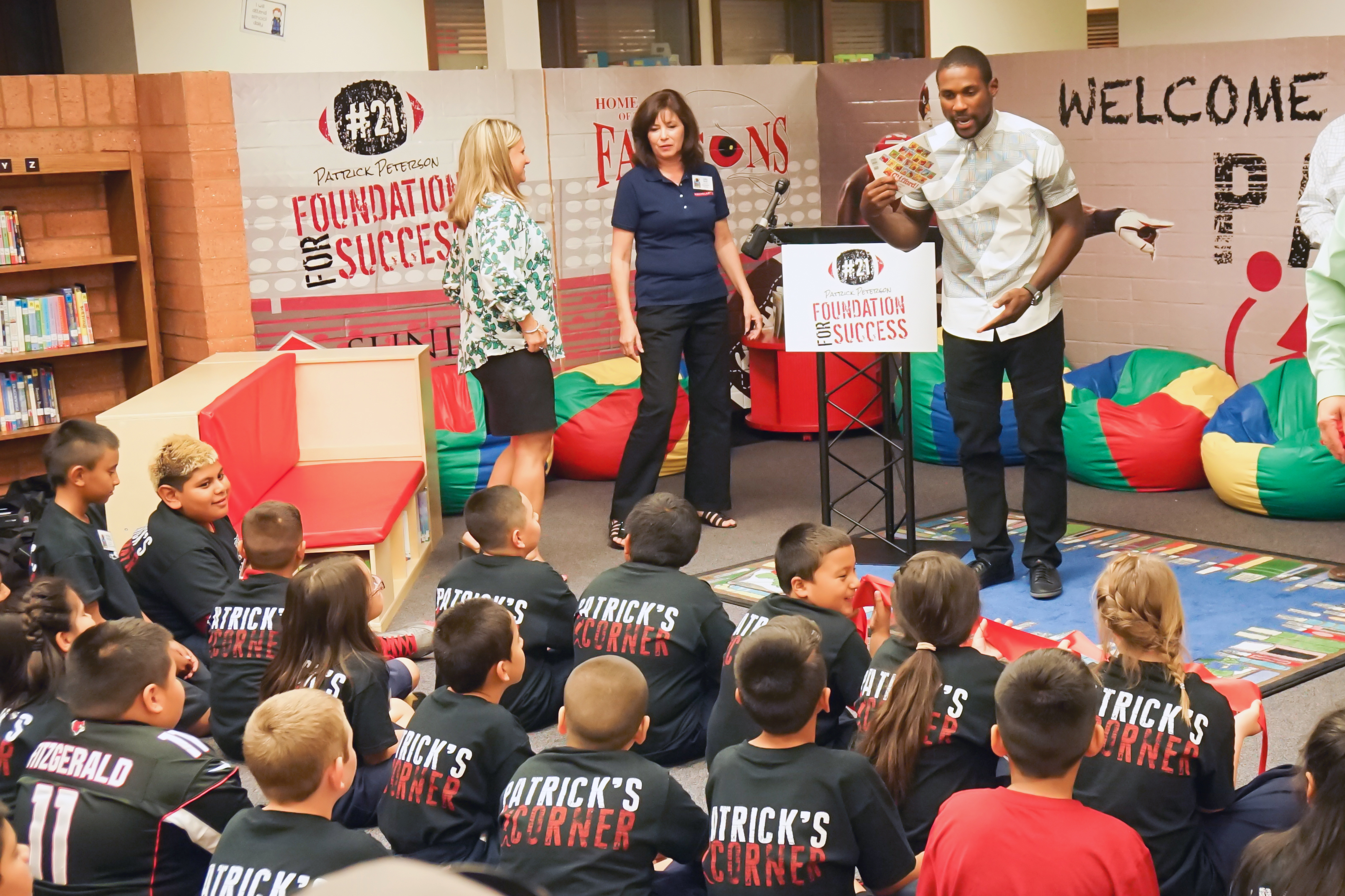 Patrick Peterson's Foundation For Success, patrick peterson, prolanthropy